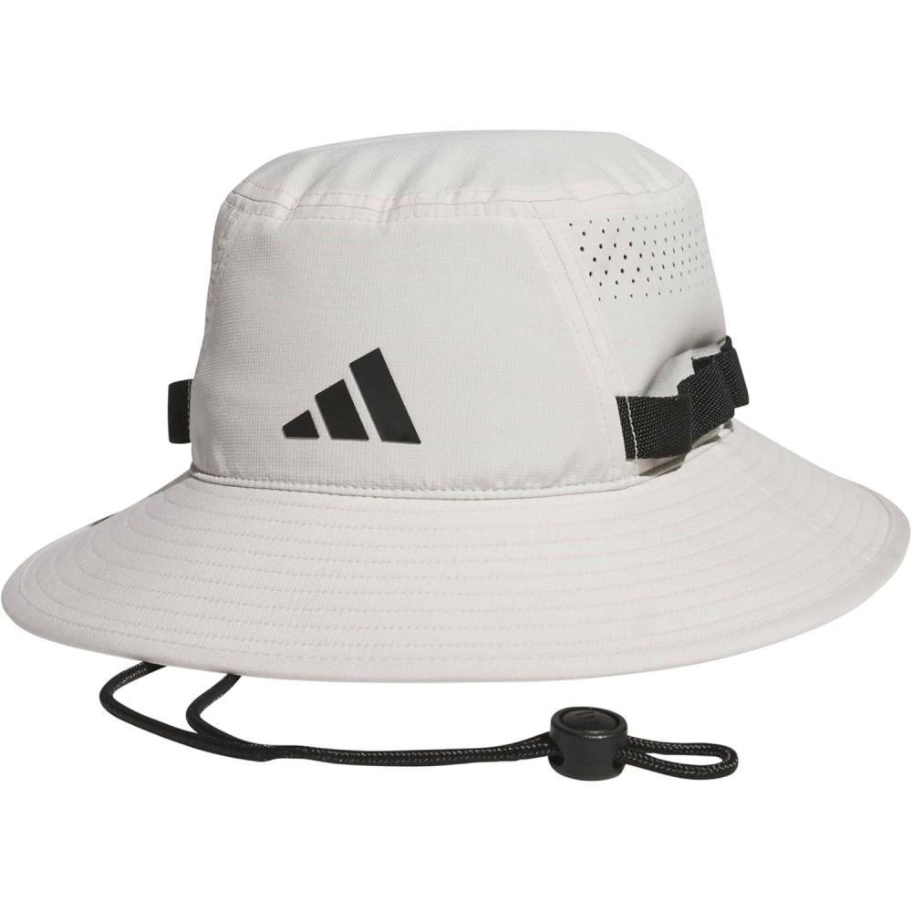 imageAdidas Mens Victory Bucket Hat for Men  Athletic Sun Cap for OutdoorsWonder Alumina GreyBlack50