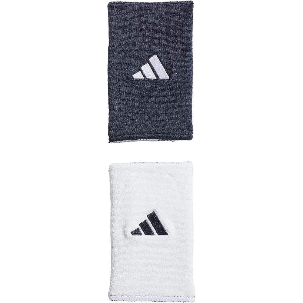 imageAdidas UnisexAdult Interval Reversible Wristband  Athletic Sweatband for Men and WomenCollegiate NavyWhite20Large