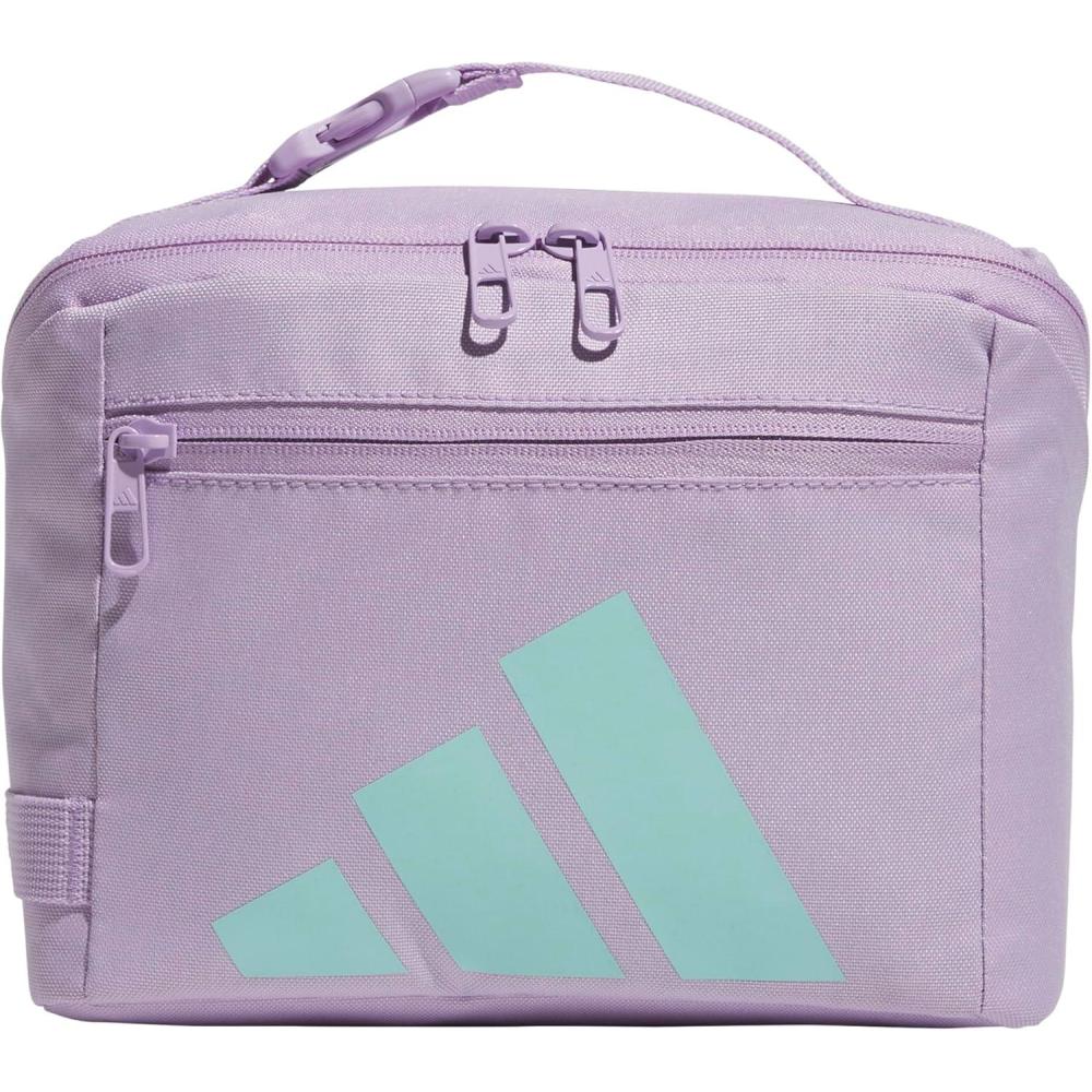 imageAffiliate Lunch Bag with handle insulated bento box for women and menPowder Plum PurpleClear PinkSemi Flash Aqua Blue