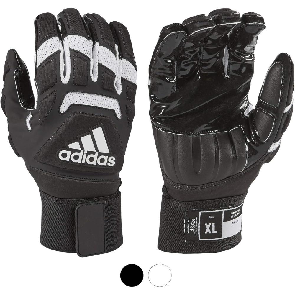 imageFreak MAX 20 Chaos Padded Lineman Adult Football Gloves Multiple Styles and SizesMax 20 Black