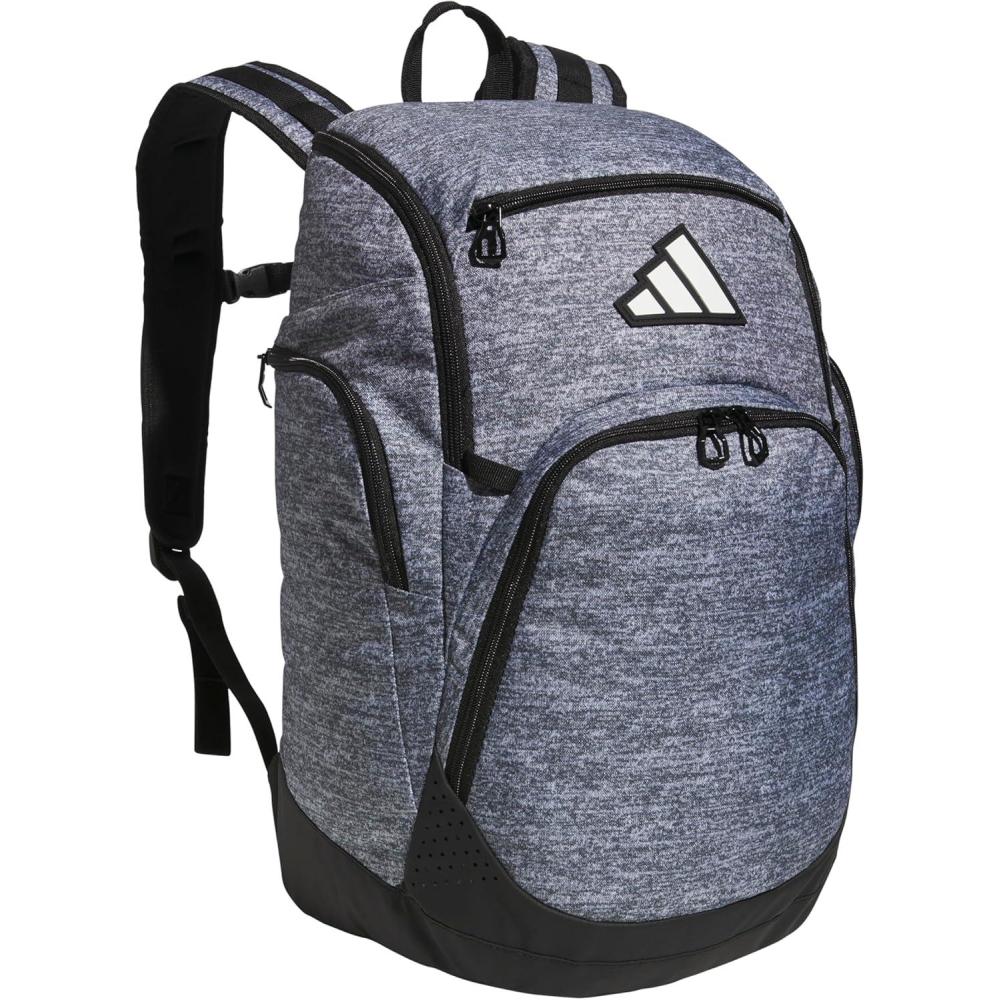 imageadidas 5Star 20 Team Backpack for MultiSport Practice Travel and GameDay Black One SizeJersey Onix Grey