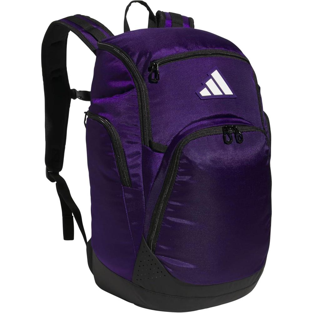 imageadidas 5Star 20 Team Backpack for MultiSport Practice Travel and GameDay Black One SizeTeam Collegiate Purple