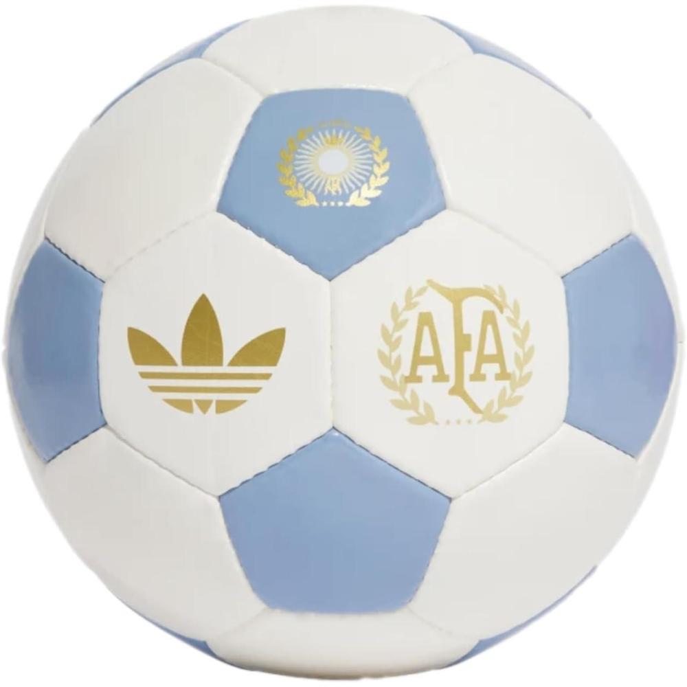 imageadidas Argentina 50 Years Soccer Ball Commemorative Edition Size 5 Soccer Ball HandStitched with Special HeritageInspired Badge Inflation Required