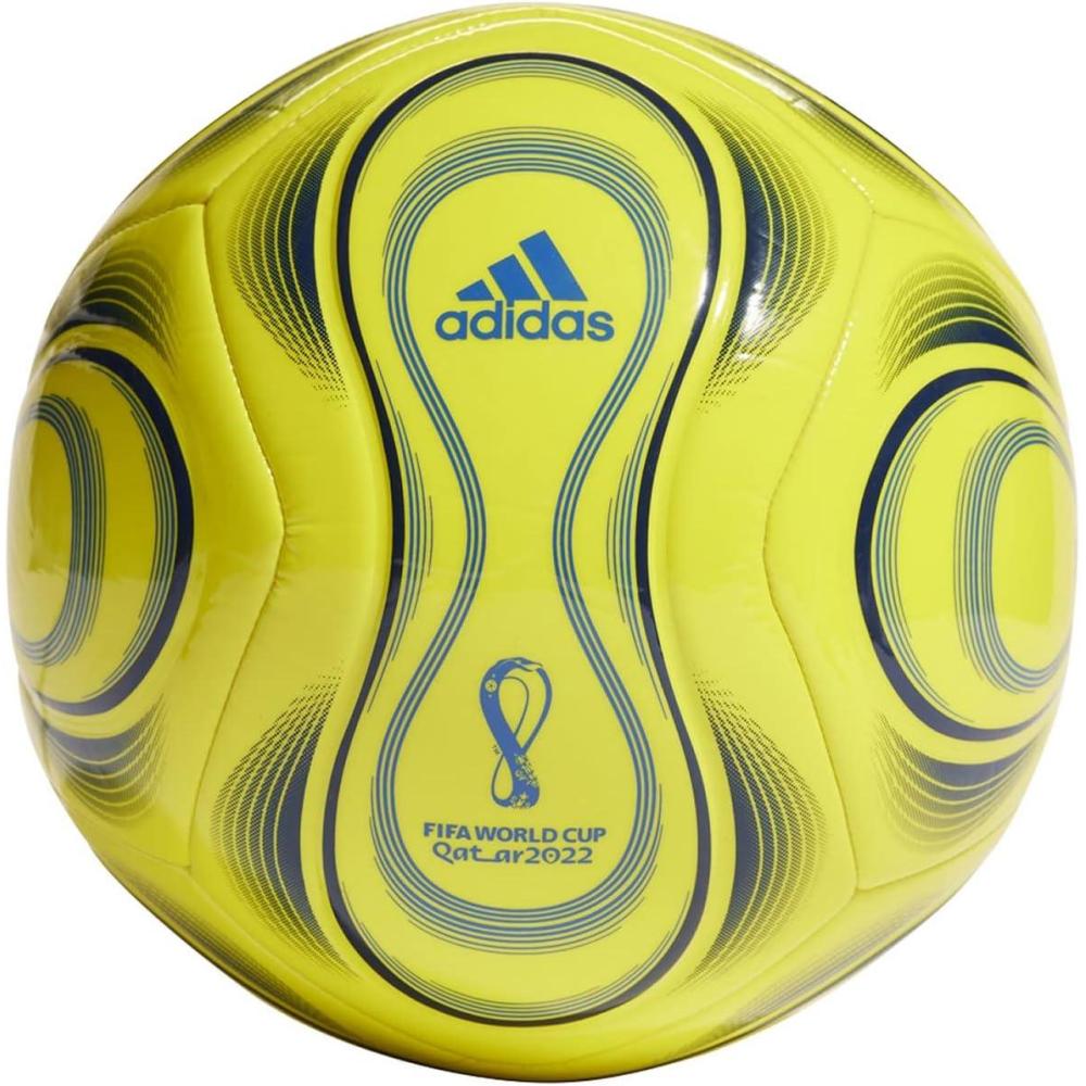 imageadidas Club BallBright YellowDark BlueBlue Brazil