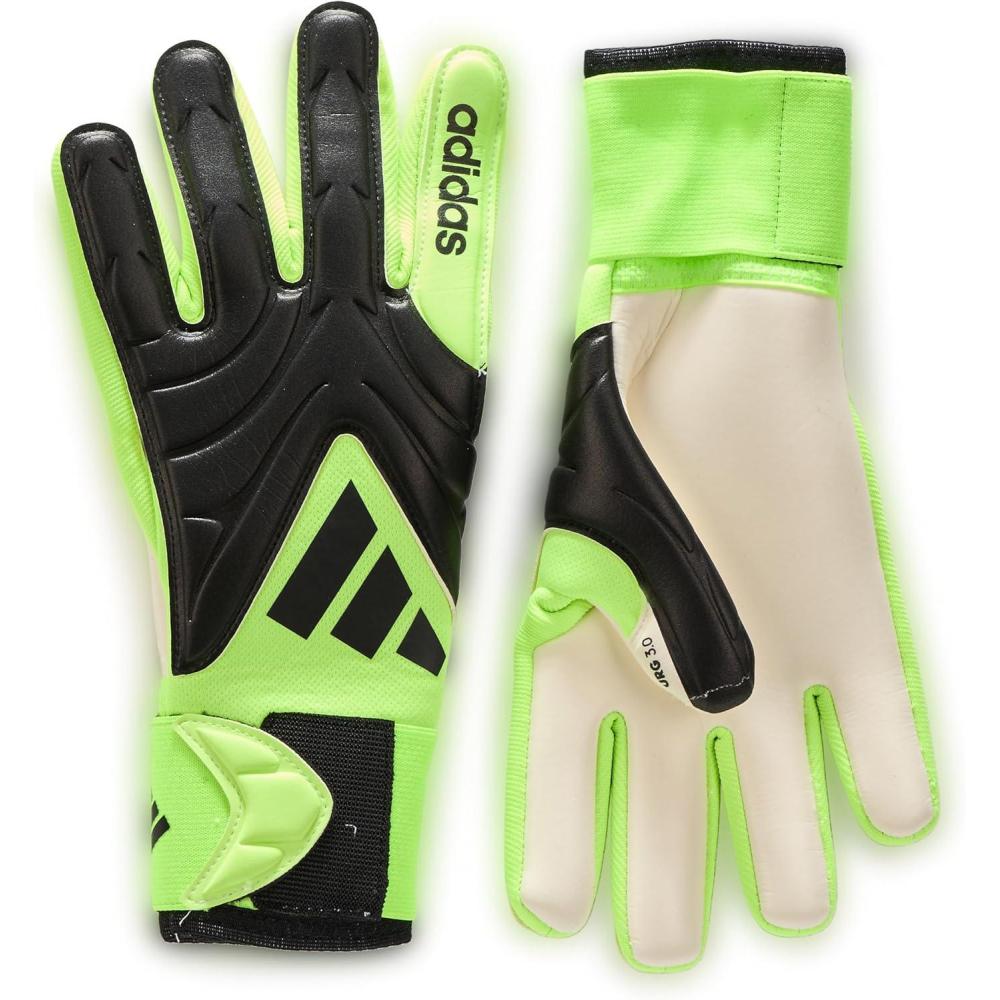 imageadidas Copa League Goalie GlovesBlackBlackLucid Lemon