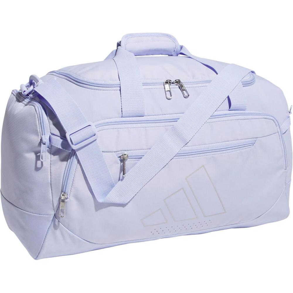 imageadidas Defender 50 Duffel Bag  Durable for Sports Gym ampamp TravelViolet Tone PurpleSilver Metallic