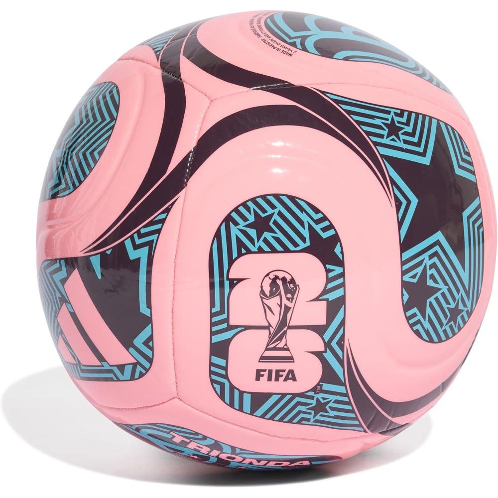 imageadidas FIFA World Cup 26 Trionda Soccer BallBeam PinkNoble RedBlueClub