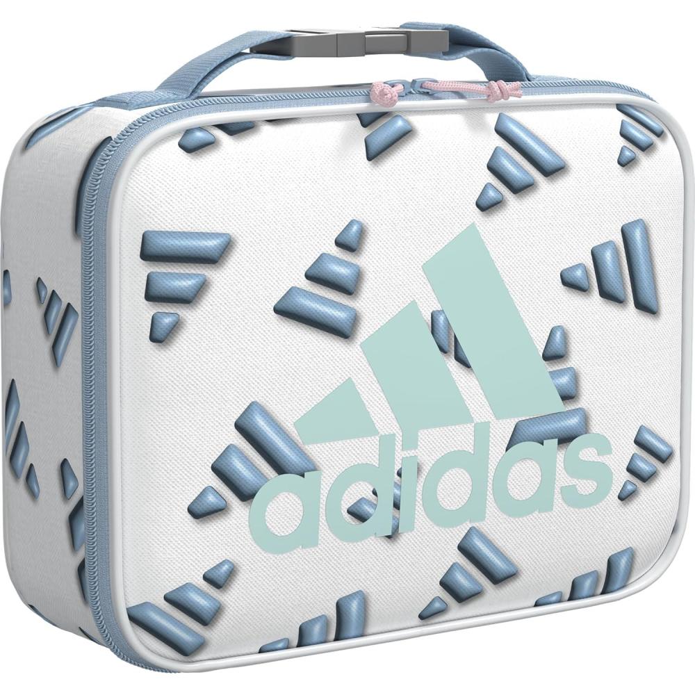 imageadidas Foundation Insulated Lunch Bag for Men and Women Nomad Camo GreySolar GoldSolar Red3d Aop WhiteClear Sky BlueSemi Flash Aqua Blue