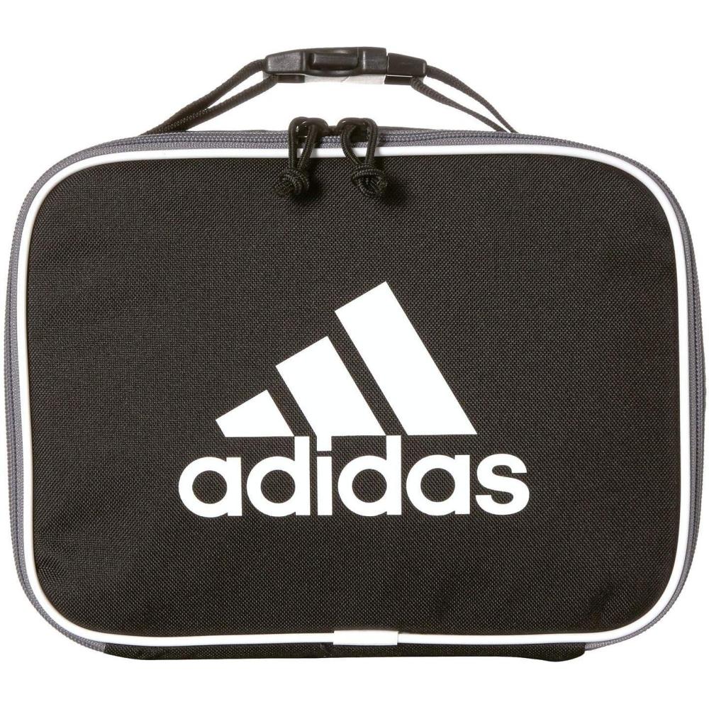 imageadidas Foundation Insulated Lunch Bag for Men and Women Nomad Camo GreySolar GoldSolar RedBlackWhite