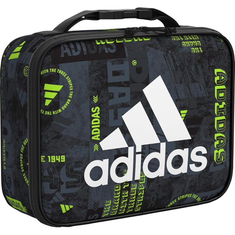 imageadidas Foundation Insulated Lunch Bag for Men and Women Nomad Camo GreySolar GoldSolar RedUpscaled MixblackWhite