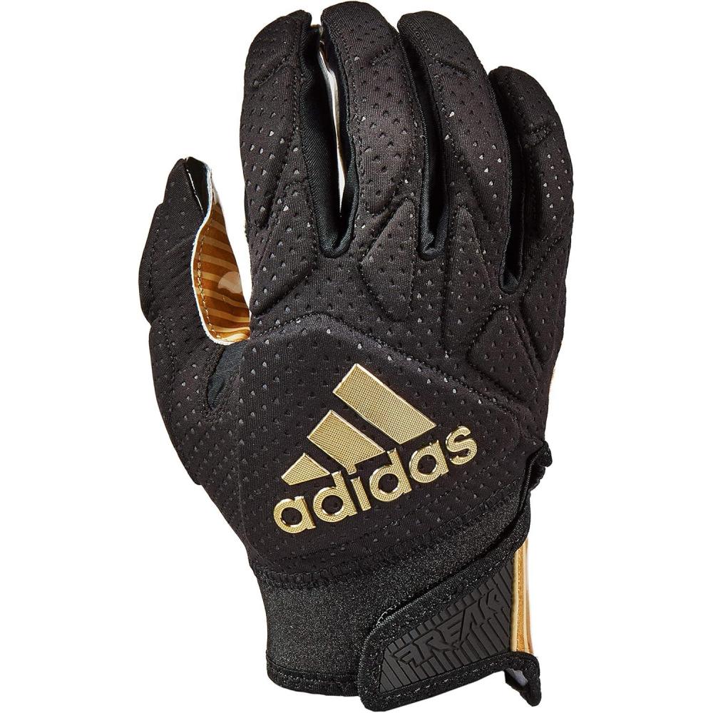 imageadidas Freak 50 Padded Adult Football Receiver GloveBlackMetallic Gold