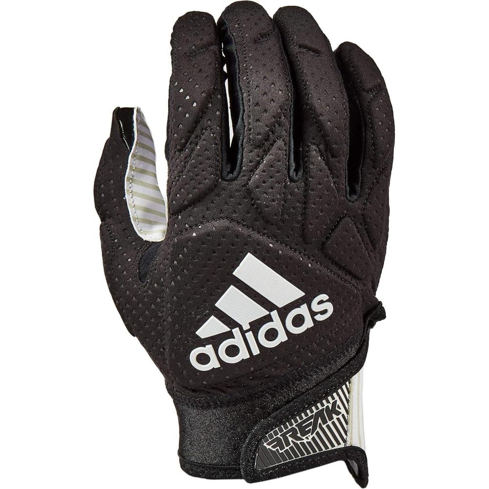 imageadidas Freak 50 Padded Adult Football Receiver GloveBlackWhite