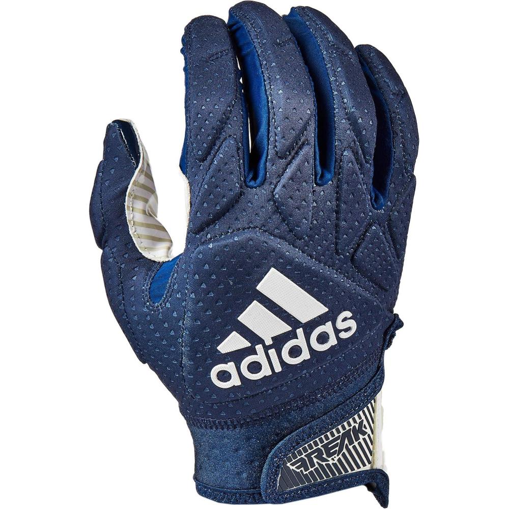 imageadidas Freak 50 Padded Adult Football Receiver GloveNavyWhite