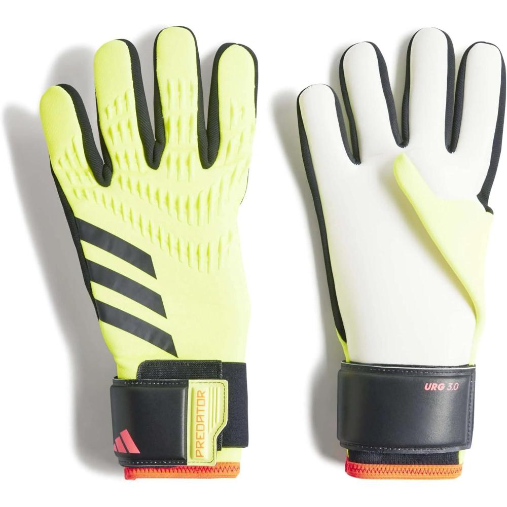 imageadidas League Predator Goalie GlovesSolar YellowBlackSolar Red