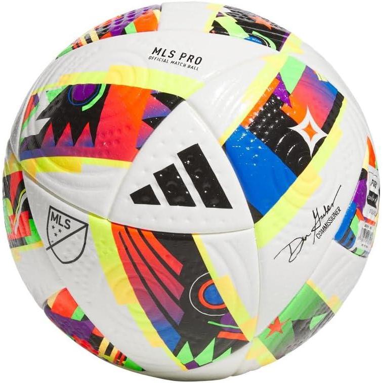 imageadidas MLS 24 Pro BallWhite  Black  Solar Gold