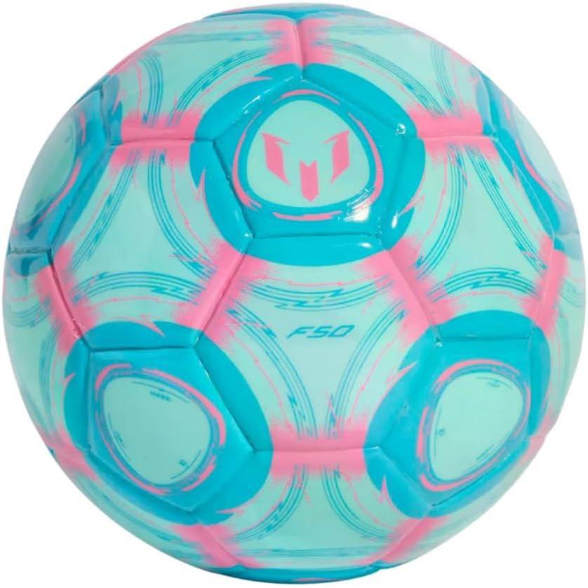 imageadidas Mini Soccer BallFlash AquaLucid CyanSolar Yellow