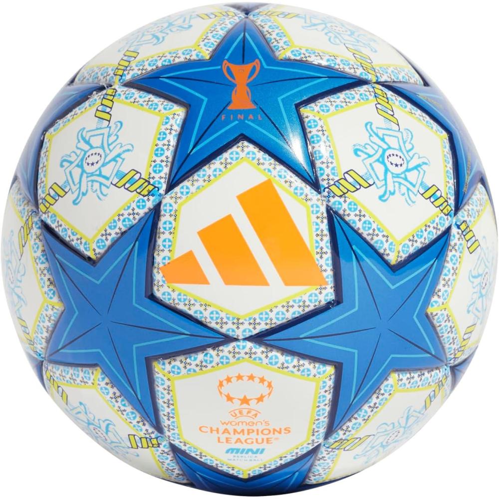 imageadidas Mini Soccer BallWhiteOrangeNight SkyPantone