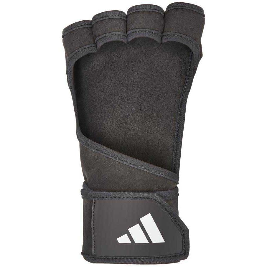 imageadidas OpenBack Training ampamp Weightlifting Gloves Fingerless Workout GlovesExtra Small