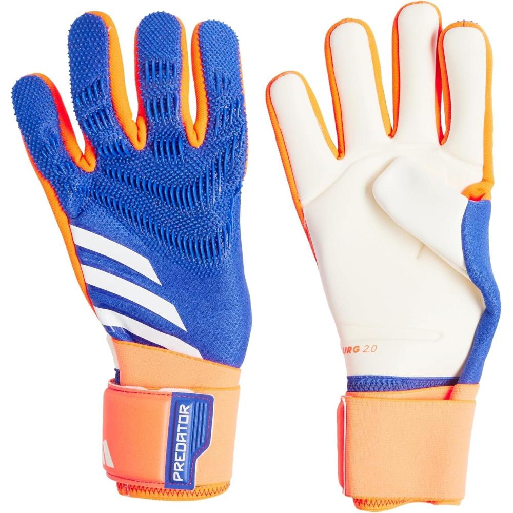 imageadidas Predator Competition Goalie Soccer GlovesLucid BlueSolar RedWhite