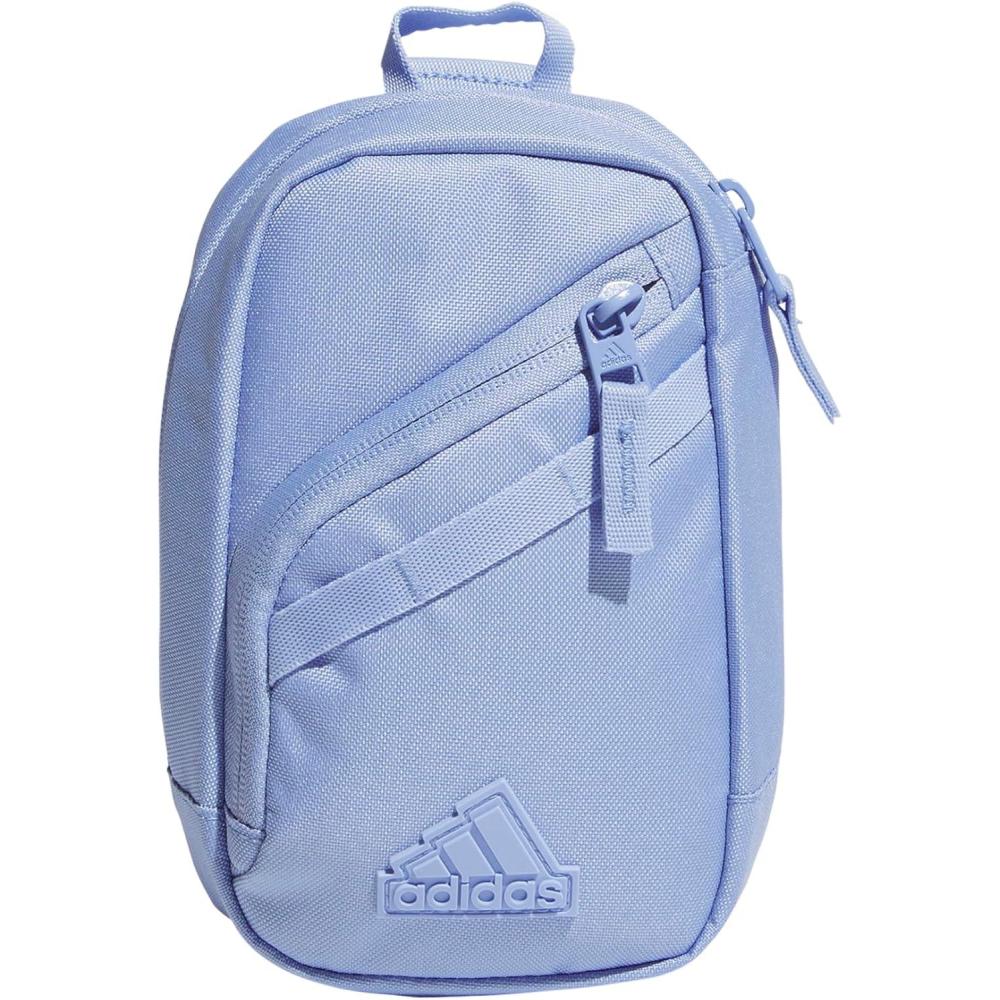 imageadidas Prime Mini Sling Crossbody Bag Small Size for Festivals and Travel Black OSFABlue Spark