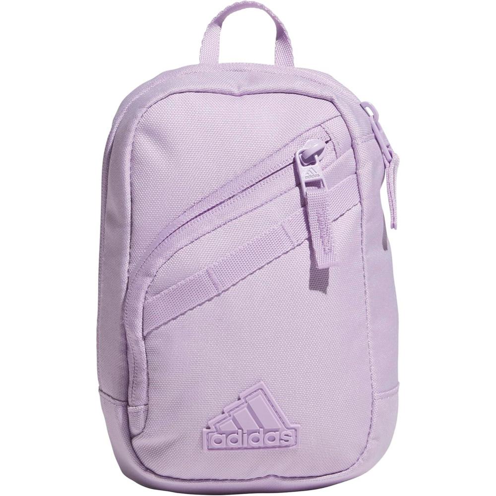 imageadidas Prime Mini Sling Crossbody Bag Small Size for Festivals and Travel Black OSFAPowder Plum Purple