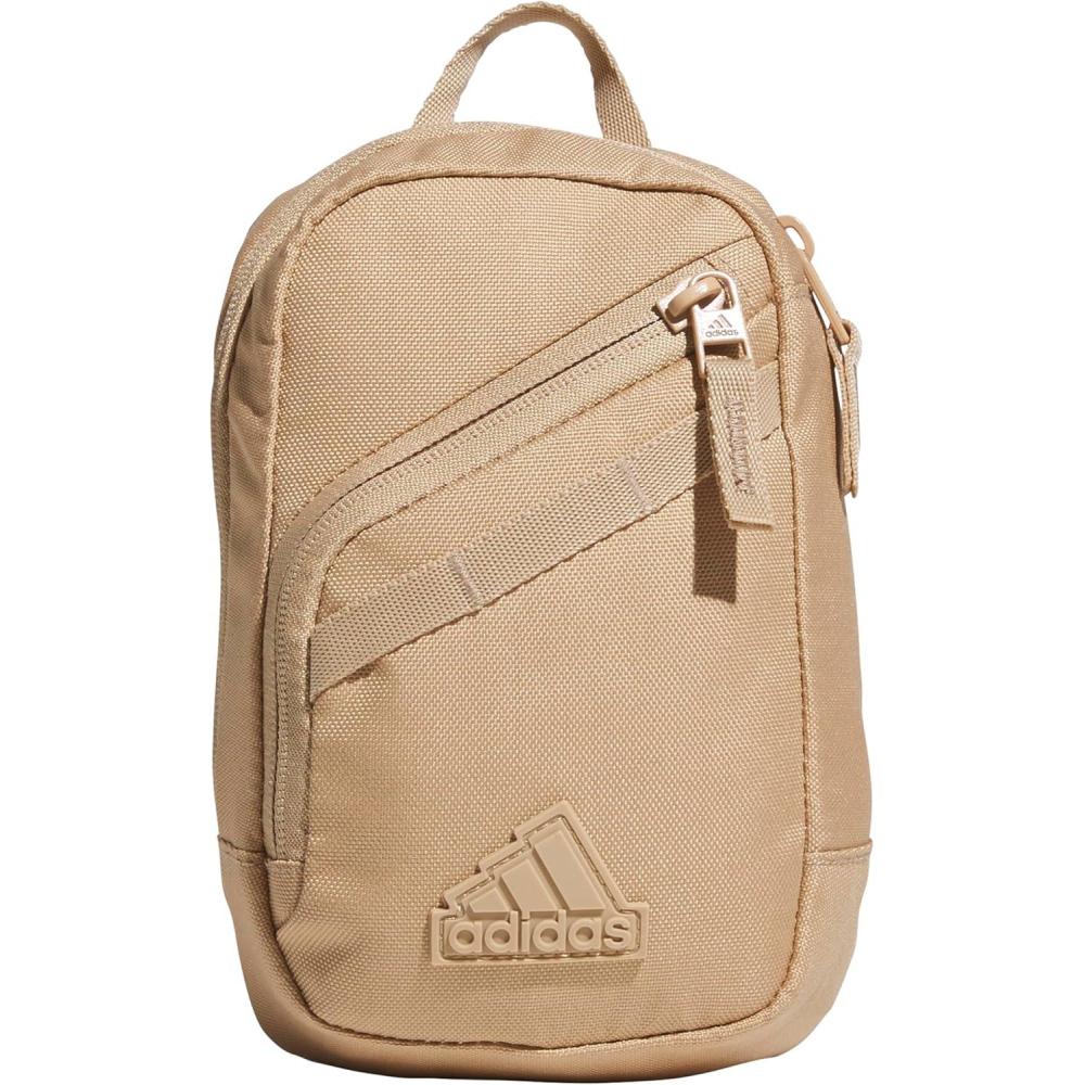 imageadidas Prime Mini Sling Crossbody Bag Small Size for Festivals and Travel Black OSFAWarm Sandstone Beige