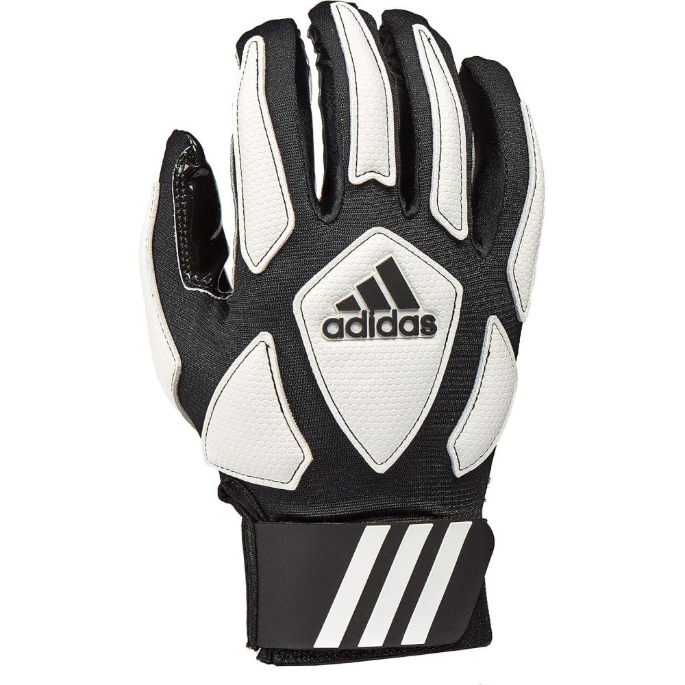 imageadidas Scorch Destroy 2 Youth Full Finger Football Linemans Gloves  Multiple StylesBlackWhite