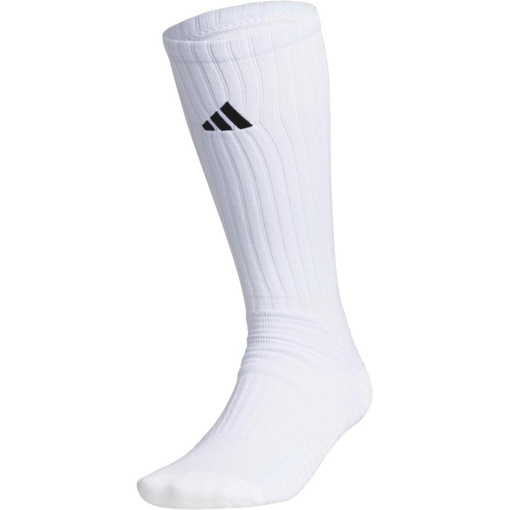 imageadidas Select Basketball Slouch Fit Crew Socks 1PairWhiteBlackClear Onix Grey
