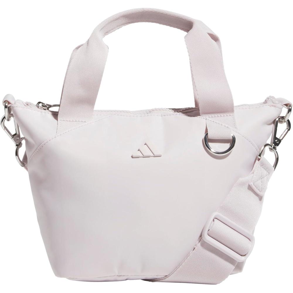 imageadidas Small Tote Mini Bag for Women and MenPremiumOff WhiteSilver Metallic