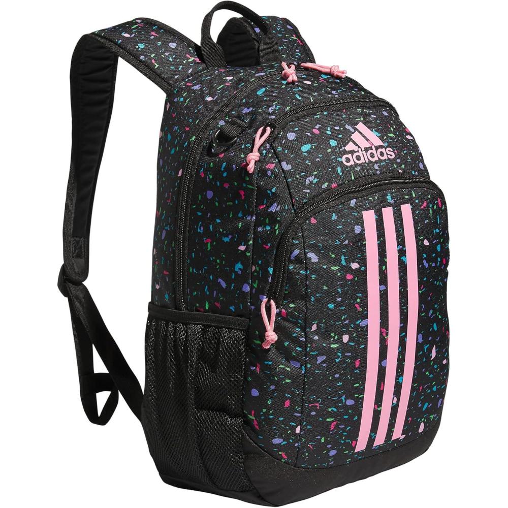 imageadidas Unisex Kids Creator School Backpack for Girls ampamp Boys  Durable Bookbag BlackWhite OSFASpeckle BlackBliss PinkBlack