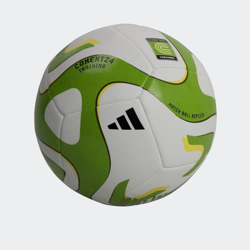 imageadidas UnisexAdult Coerver Soccer Ball WhiteBlackPantonePantone 4