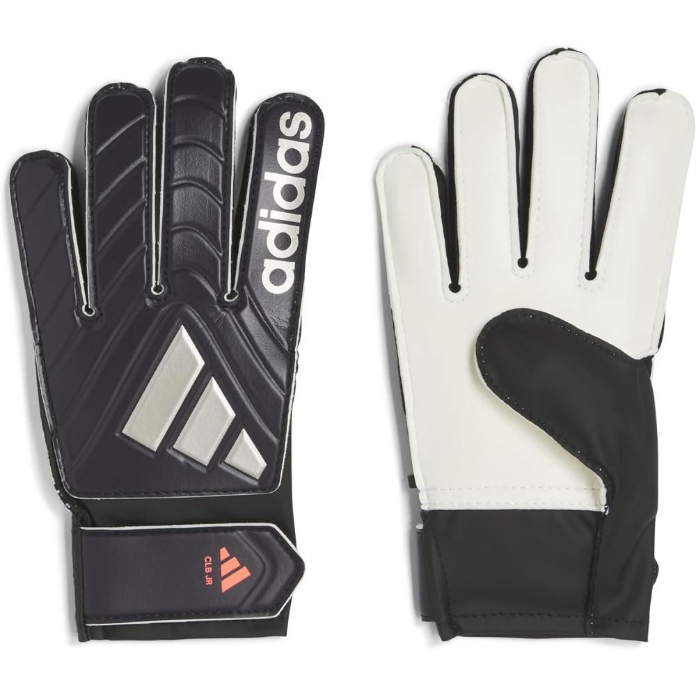 imageadidas UnisexAdult Copa Club Goalie Gloves Aurora BlackPlatin MetallicTurbo 6