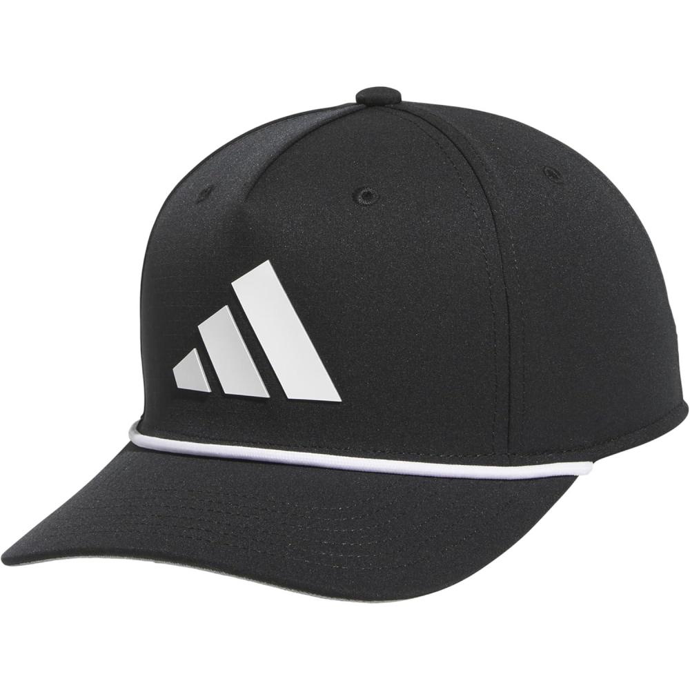 imageadidas UnisexAdult Midrange Hat Snapback Sports Cap with LogoBlackWhiteGrey