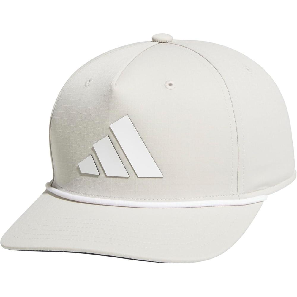 imageadidas UnisexAdult Midrange Hat  Snapback Sports Cap with LogoWonder Alumina GreyWhiteBlack