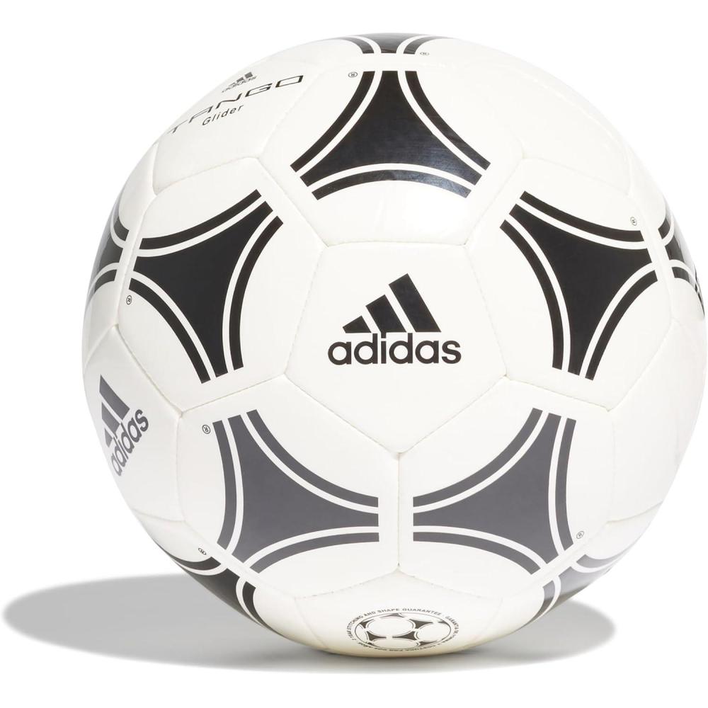 imageadidas UnisexAdult Tango Glider Soccer BallWhiteBlack