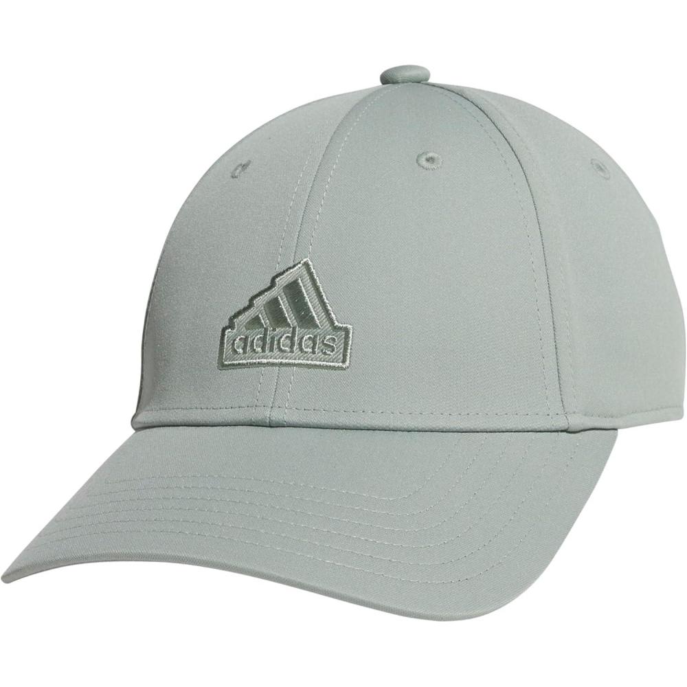 imageadidas Womens Must Have Medium Crown Structured Adjustable Fit Strapback HatSilver GreenGreyWhite