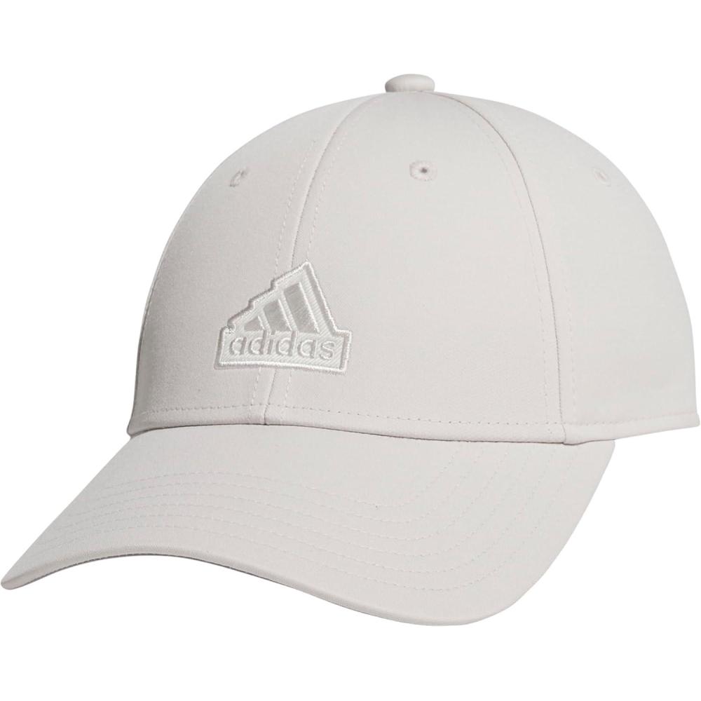 imageadidas Womens Must Have Medium Crown Structured Adjustable Fit Strapback HatWonder Alumina GreyGreyWhite