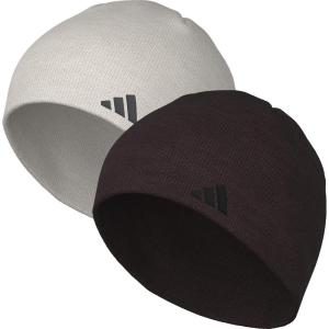 Adidas Men’s Beanie 2-Pack – Standard Fit Winter Knit Hat Skull Cap(Wonder Alumina Grey/Black/Shadow Brown Grey Six)
