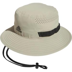 Adidas Mens Victory Bucket Hat for Men – Athletic Sun Cap for Outdoors(Feather Grey/Black/4.0)