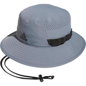 Adidas Mens Victory Bucket Hat for Men – Athletic Sun Cap for Outdoors(Grey/Black/4.0)