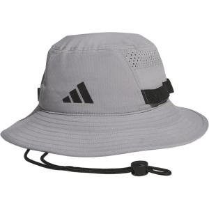 Adidas Mens Victory Bucket Hat for Men – Athletic Sun Cap for Outdoors(Grey/Black/5.0)