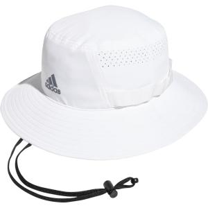 Adidas Mens Victory Bucket Hat for Men – Athletic Sun Cap for Outdoors(White/Onix Grey/4.0)