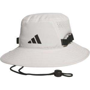 Adidas Mens Victory Bucket Hat for Men – Athletic Sun Cap for Outdoors(Wonder Alumina Grey/Black/5.0)
