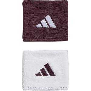 Adidas Unisex-Adult Interval Reversible Wristband – Athletic Sweatband for Men and Women(Team Maroon/White/2.0)
