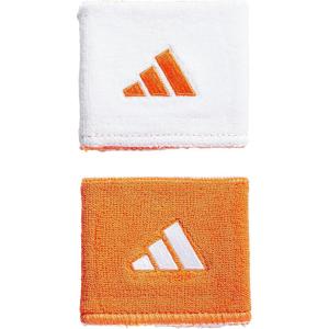 Adidas Unisex-Adult Interval Reversible Wristband – Athletic Sweatband for Men and Women(Team Orange/White/2.0)