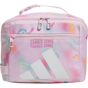 Affiliate Lunch Bag with handle, insulated bento box for women and men(Adi Haze Clear Pink/Clear Pink/White)