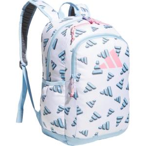 Affiliate Small Backpack for women and men, durable bag with laptop sleeve(3d Aop White/Clear Sky Blue/Clear Pink)
