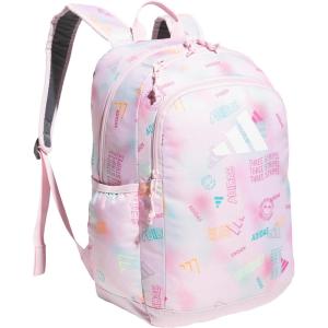 Affiliate Small Backpack for women and men, durable bag with laptop sleeve(Adi Haze Clear Pink/White)