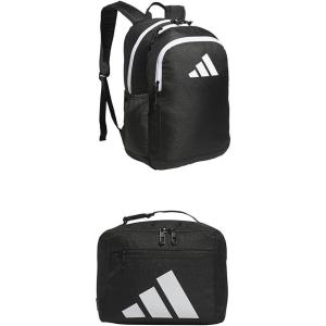 Affiliate Small Backpack for women and men, durable bag with laptop sleeve(Black/White + Black/White)
