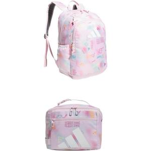 Affiliate Small Backpack for women and men, durable bag with laptop sleeve(Clear Pink/White + Clear Pink/Clear Pink)